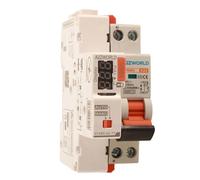 Interruttore Magnetotermico WIFI Con Riarmo Automatico, Curva B 20A, 1P+N 6kA, APP Tuya Smart Life, Solo 2 Moduli DIN 220V AC, Controllo Remote o Manuale