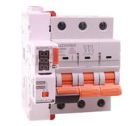 Interruttore Magnetotermico WIFI Riarmo Automatico, 3P 32A C32, MCB Curva C 10kA, APP Tuya Smart Life, 4 Moduli DIN 400V, Serie Professionale GYM9H