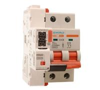 Interruttore Magnetotermico WIFI Riarmo Automatico, Curva C 16A, 2P 10kA, APP Tuya Smart Life, Solo 3 Moduli DIN 220V AC, Controllo Remote e Manuale