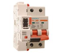 Interruttore Magnetotermico WIFI Riarmo Automatico, Curva C 40A, 2P 10kA, APP Tuya Smart Life, Solo 3 Moduli DIN 220V AC, Controllo Remote e Manuale