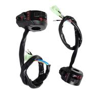 Interruttore Manubrio da Moto 7/8" 22mm Universale Interruttore Comando Lato Sinistro Destro Luci Abbaglianti/anabbaglianti Indicatori Direzione Clacson