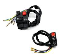 Interruttore Manubrio Da Moto Da 22 Mm Per Il Pulsante Del Clacson Universale Indicatore Di Direzione Lampada Elettrica Controller Del Manubrio Avvio Interruttore per manubrio(1pair)