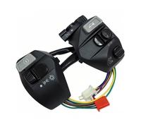 Interruttore Manubrio da Moto da 22mm Compatibile con Yamaha per Mio per LC135 Articoli ON/off Pulsante di Avvio del Segnale di Svolta del Clacson