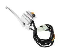 Interruttore Manubrio Elettrico Sinistro Destro in Metallo Alluminio | Supporto Cambi Marcia, Prestazioni Durevoli, per Motocicletta e Pit Bike, Guida Notturna e Tragitti Urbani