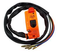 Interruttore Manubrio Interruttore manubrio moto Supporto universale per moto Pulsante Start Stop On Off Lato destro Accessori bici motore Parti 7/8 "