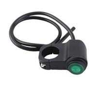 Interruttore manubrio moto 12 V Interruttore faro Manubrio Impermeabile Luci ON/OFF Lega di Alluminio Universale 7/8 "(22mm)