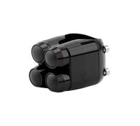 Interruttore Manubrio Moto 25mm Kill Per Controllo Interruttori Indicatori Di Direzione Per Yamaha Racer Chopper(All Black)
