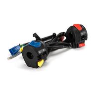 Interruttore manubrio moto 7/8" Interruttore a mano universale da 22 mm Interruttore indicatore di direzione Interruttore clacson High Low Beam Start Stop Switch Button Sostituisce il montaggio