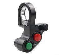 Interruttore manubrio moto con controllo a tripla funzione per indicatori di direzione, fari e per operazioni a clacson, adatto per tricicli elettrici con manubrio standard da 22 mm
