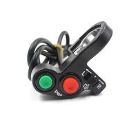 Interruttore manubrio moto Corno Da Manubrio Per Scooter Da 7/8" Per Interruttore Controller Luci Indicatori Di Direzione Universali
