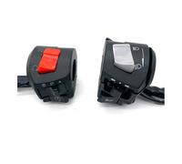 Interruttore manubrio moto da 22 mm, interruttore sinistro e destro, clacson, indicatore di direzione, avviamento elettrico, interruttore controller manubrio universale(1 Pair)