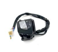 Interruttore manubrio moto da 22 mm, interruttore sinistro e destro, clacson, indicatore di direzione, avviamento elettrico, interruttore controller manubrio universale(1pcs Left)