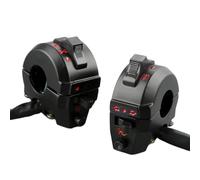 Interruttore Manubrio Moto Interruttore di Controllo Manubrio Moto Lato Sinistro e Destro Interruttore Luce abbagliante/anabbagliante Moto Indicatore di direzione Clacson Parti 22mm 7/8