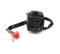Interruttore Manubrio Moto Interruttore Manubrio Moto da 22 mm con Starter, clacson, indicatore di direzione e Pulsante di avviamento Elettrico Compatibile con Pulsar NS 150 200 AS 200(Left)