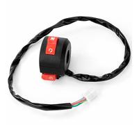 Interruttore Manubrio Moto Manubrio Interruttore A Sinistra Interruttore Pulsante Arresto Motociclo con On Off Starter 22mm
