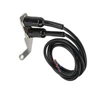 Interruttore Manubrio Moto per Faro Fendinebbia Bici Elettrica Interruttore On off Pulsante con Staffa in Acciaio Inossidabile