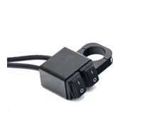Interruttore Manubrio Moto Universale Da 7/8'' | Interruttore Comando Manubrio Interruttore Pulsante Della Luce Nebbia Freno Emergenza Manubrio Motociclo ATV On-Off-On