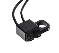 Interruttore Manubrio Moto Universale Da 7/8'' | Interruttore Comando Manubrio Interruttore Pulsante Della Luce Nebbia Freno Emergenza Manubrio Motociclo ATV On-Off-On