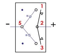 Interruttore Marina R (ON)-OFF-(ON) - 1 PZ Osculati - 14.196.05 - 1419605