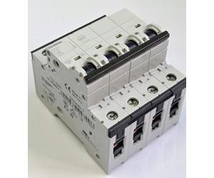 Interruttore MCB Siemens 5SY6440-7 Miniature Circuit Breaker C40 40A 4P 4 pol...