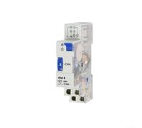 Interruttore meccanico per luci scale timer 230 V guida DIN per relè | alloggiamento ABS | ritardo regolabile 1-7 min | carico 16A per corridoio per sistemi di controllo dell'illuminazione