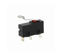 Interruttore Mi~oLimite a 3 pin Braccio a leva lungo Subminiaturizzato SPDT Azione a scatto(1Pcs)