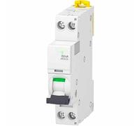 Interruttore miniaturizzato 20 A, 6000 A, 10 kA, 1 polo. Dimensioni compatte. Progettato per: protezione dei circuiti elettrici e controllo della carica.