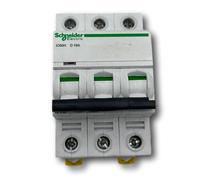 Interruttore miniaturizzato Schneider Acti9 iC60H 3P 16A D (nuovo) D8 & B97