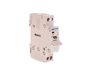 Interruttore modulare - 1 polo - 16a - a spia - Hager sbb116