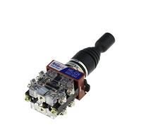Interruttore momentaneo 1 pz 22mm Joystick Switch Monolever Rocker Cross Master 2 vie 4 Auto-reset Autobloccante 2NO 4NO HKL(4 Way Self Lock)