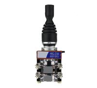 Interruttore momentaneo Interruttore a bilanciere a croce monoleva con molla oscillante a 4 posizioni 4NO autobloccante da 22 mm HKL-C24(Latching HKL-C14)