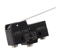 Interruttore momentaneo LXW5-11M picchetto di pressione 380 V AC 220 V DC 10 A metallo interruttore di confine SPDT 1NO1NC per controllo industriale ingegneria meccanica (LXW5-11N1)