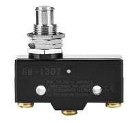 Interruttore momentaneo micro limite flessibile 1Pc 250V 15A microinterruttore elettrico a scatto rapido normalmente aperto per circuito(Bay BM 1307)