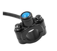 Interruttore Momentaneo Pulsante Per Faro Stroboscopico Con Attacco Manubrio Parti Per Moto Interruttore Per Moto Da 22 Mm Interruttore Per Manubrio Da 7/8" Interruttore Manubrio Moto