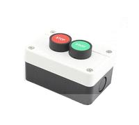 Interruttore momentaneo station box Interruttore a pulsante Start Stop impermeabile IP65 nominale 10A 400V Scatola a doppio momentaneo for pannelli di controllo industriali