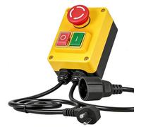Interruttore monofase, interruttore di sicurezza, 250 V, 16 A, interruttore di emergenza, interruttore elettromagnetico, interruttore a pressione elettromagnetico, per spegnimento rapido di tavolo di