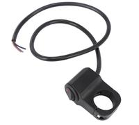 Interruttore Moto 12v per Manubrio 25mm con Indicatore Luminoso | Lega di Alluminio e Rame, Ricambio per Circuito Luci 12v, Controllo Ausiliario per Fari