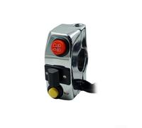 Interruttore Moto Impermeabile 22mm IP65 Per ATV per Quad Impermeabile | 22 mm, lega di alluminio, impermeabile IP65, design retrò, facile da montare