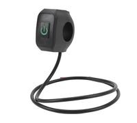Interruttore motociclistico impermeabile da 22 mm Interruttore di controllo del faro del manubrio universale (Luce verde)