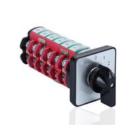 Interruttore Multi-step 0-3 Posizione 6 Poli 40A AC380V Selettore Trasferimento Manuale Rotativo 1 Pz