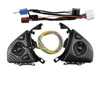 Interruttore Multifunzione sul Volante Per Fit 2015 2016 2017 2018 Telecomando Radio Audio Pulsante Crociera Interruttore Controllo Del Volante(Carbon fiber)