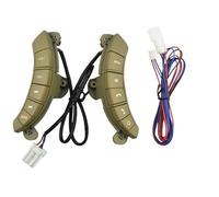 Interruttore Multifunzione sul Volante Per Great Per Wall Hover H3 H5 Con Retroilluminazione, Volante, Pulsanti Controllo Audio(Brown)
