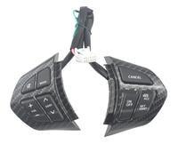Interruttore Multifunzione sul Volante Per Suzuki Per Grand Per Vitara II 2005-2015 Pulsanti Controllo Velocità Crociera Volume Audio Interruttore Pulsante Volante(Carbon fiber)