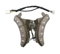 Interruttore Multifunzione sul Volante Per Toyota Per LAND Per CRUISER PRADO 2004 2005 2006-2009 Pulsanti Bicolore Lo Styling Dell'auto 75B037 Pulsanti Controllo Volante(Brown High Match)