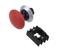 Interruttore NDRR50GR/RT: sicurezza - asta 22 mm. Pos: 2 rosso mancanza IP67,...