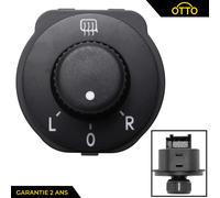 Interruttore Nero Retrovisore Pinze VW Polo 6R (2009-2017) - 6R1959565F