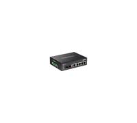 Interruttore non gestito - TRENDnet - TI-G62 - 5 porte Gigabit - SFP condiviso - Rail DIN IP30