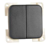 Interruttore ON-OFF grigio doppio - 1 PZ - 14.650.02 - 1465002