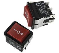 Interruttore On-Off-On Per Tornio Combo Grizzly G4015Z 2-Pezzi 20A 125V 6Pin