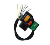 Interruttore ON/OFF Per Manubrio Di Moto E Scooters 7/8" Per Clacson Fari Indicatori Di Direzione Per Accessori Per Auto Pulsante Interruttore Di Accensione Manubrio pulsante Motocicletta